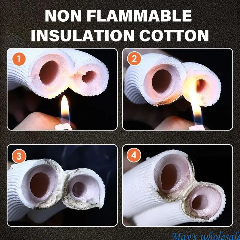 

Air Conditioning Copper Tubing Hose Extension Thickened Twin Copper Hoses 448A