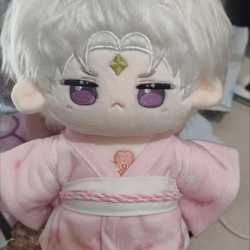 

Фаршированная 20 см аниме Honkai Impact: Star Rail, серебряный волк, мультяшная плюшевая кукла, игрушка, наряд для детей и взрослых, коллекционные хлопковые подарки