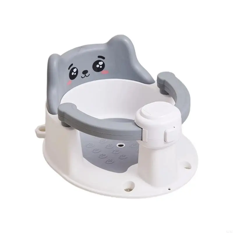 A5YC Bathtub Seats for Baby 6-15Months Provides Backrest Support Infant Bathtub for Sit-Up Bathing Easy to Remove