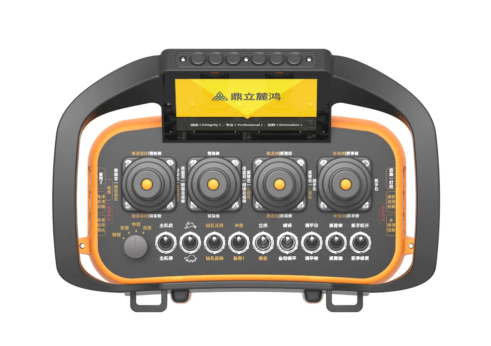 Wireless Industrial Joystick Crane Remote Control IP65 1NC Switch Combination 5V Max 1A Radio Control Tower Bridge Crane