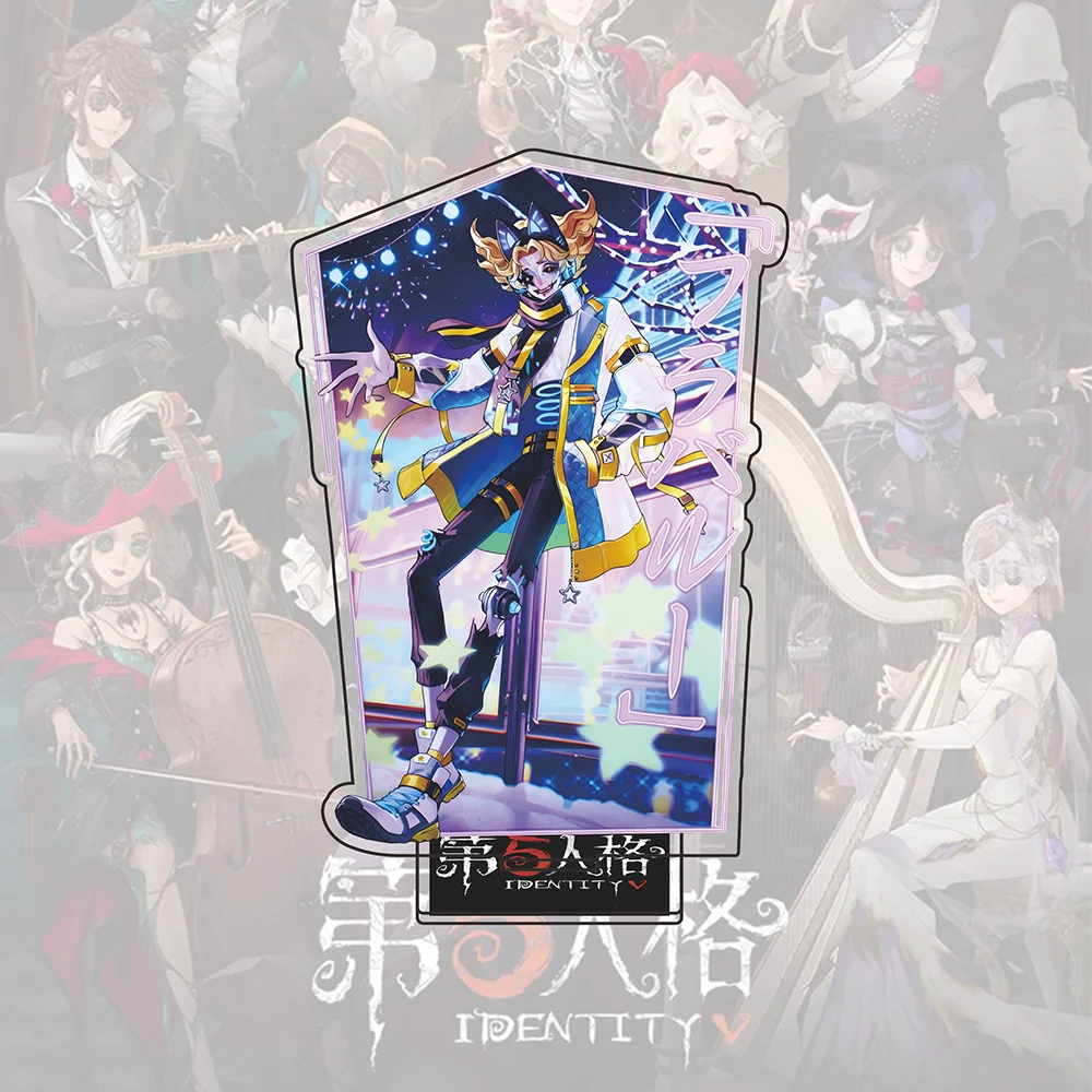 Identity V Acrylic Stand Coordinator Mechanic Prospector Joker Standee Desk Decor Anime Figure Birthday Gift For Fans Keychain view 5