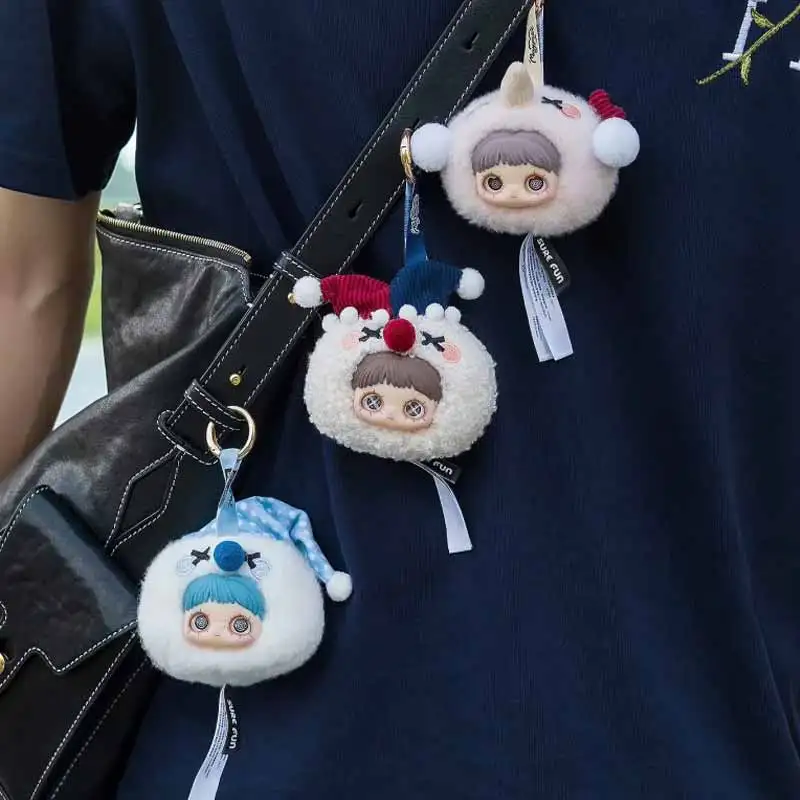 Maymei Crazy Circus-caja ciega de la serie, juguetes de adorno creativos para cabecera de cama, colgante de muñeca suave y cómodo, caja misteriosa, regalos sorpresa