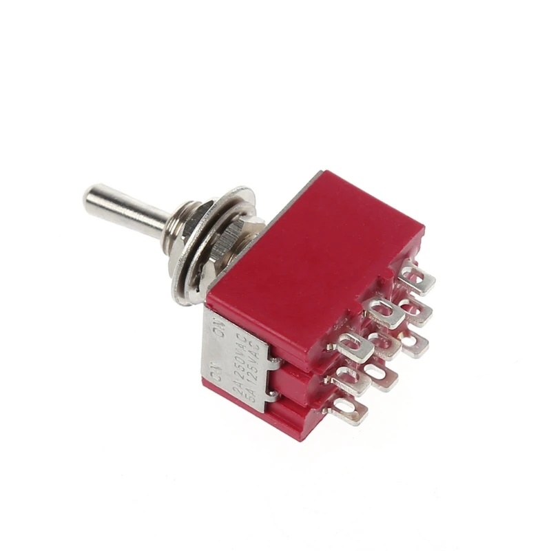 Mini 6mm MTS-302 Toggle 9 Pin 2 Position ON/ON 5A/125VAC 2A/250VAC