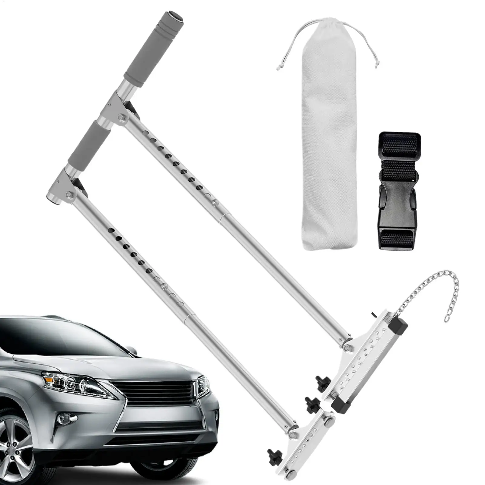 Hand Controls for Disabled Drivers Vehicle Handle Assist Ergonomic Car Manual Hand Controls for Patients Injured Seniors
