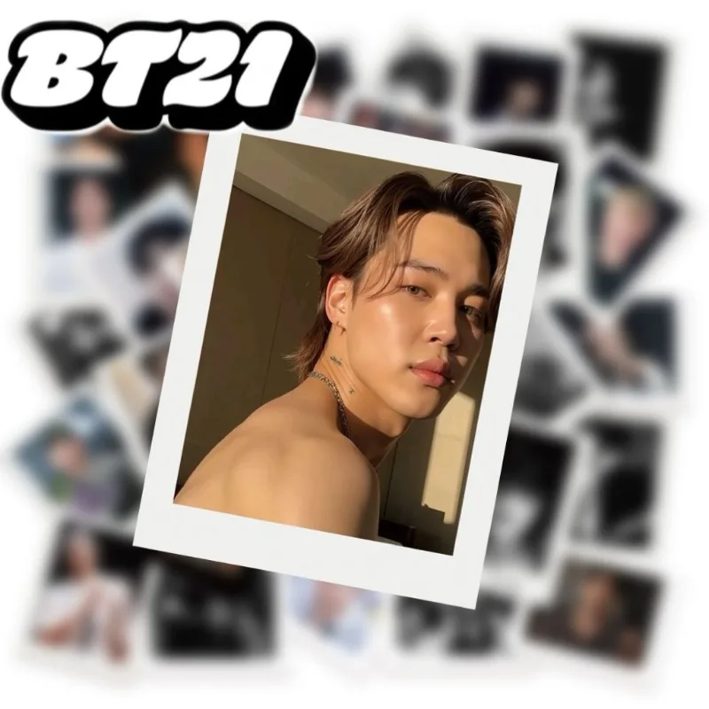 Hot 50Pcs BT21 All Characters Mixed Waterproof Stickers Ins Style Decorative Stickers view 5