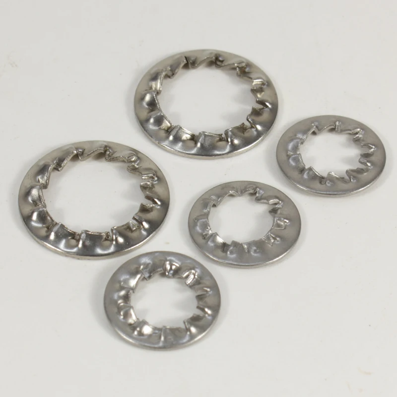 ( 304SS ) DIN6798.J Serrated lock washers internal teeth ( Serrated lock washers Type J,with internal teeth )