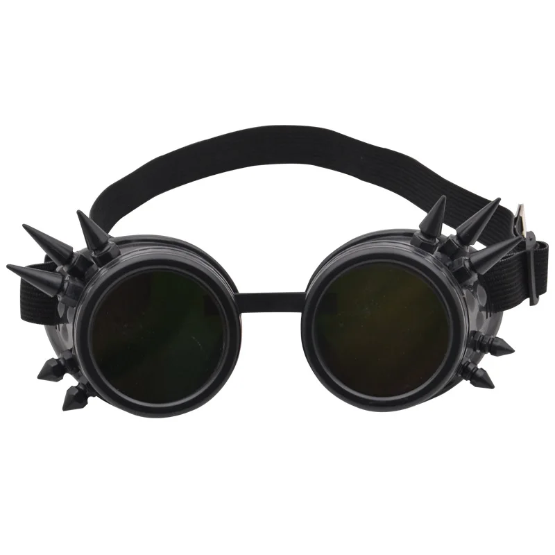 New Fashion Arrival Sunglasses Vintage Style Steampunk Goggles Welding Punk Glasses Cosplay Brand Designer Rivet Glasses