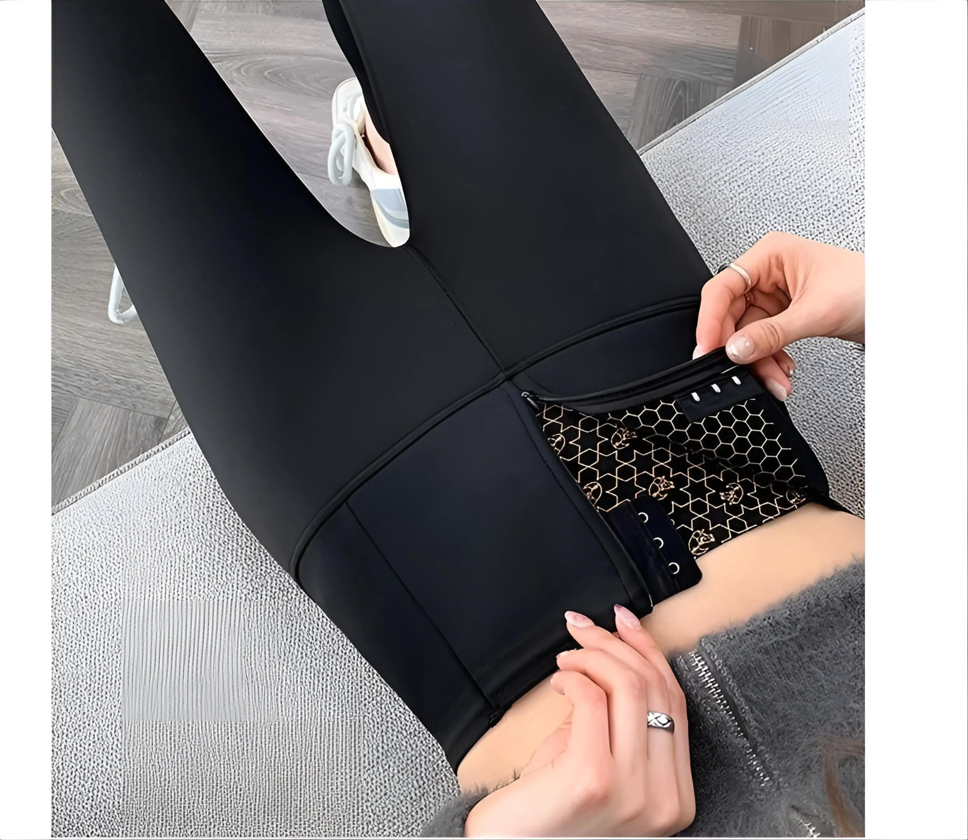 Yoga Pants Girls Wide Leg Women Training Comfort Work Warmth Elasticity Thin White Striped Compression Activewear Bootleg Street