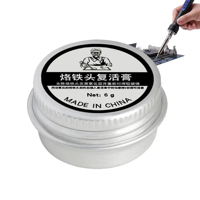 Soldering Iron Tip Resurrection High Purity Welding Flux Soldering Tin Cream Grease Paste Flux Solder Supplies For Metal Pointed