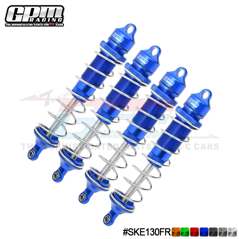 GPM Aluminum Front And Rear Adjustable Dampers For TEAM CORALLY 1/10 Sketer Xl4S