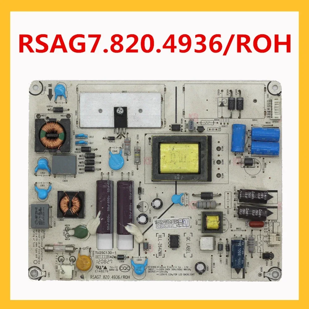 Tarjeta de fuente de alimentación RSAG7.820.4936 ROH RSAG7.820.4936/ROH, piezas de TV profesionales, placa de soporte de energía Original RSAG7.820.4936