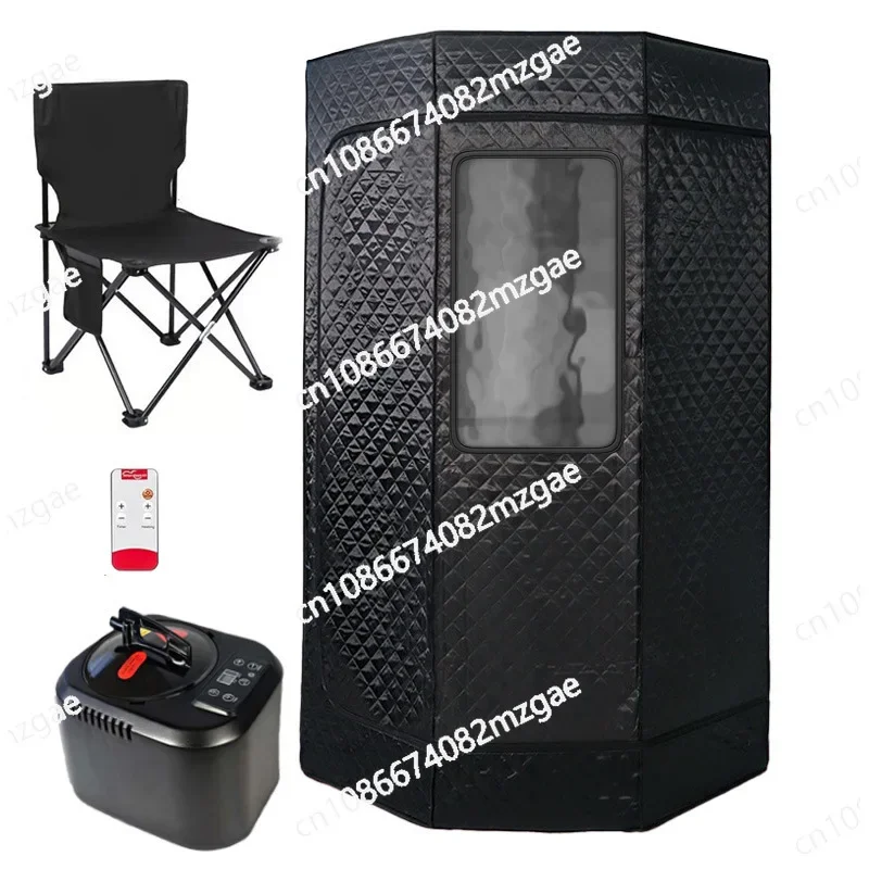

Portable Steam Sauna Tent, Home Sauna Kit, Whole Body, Large Space Spa, Steamer Room, 3L
