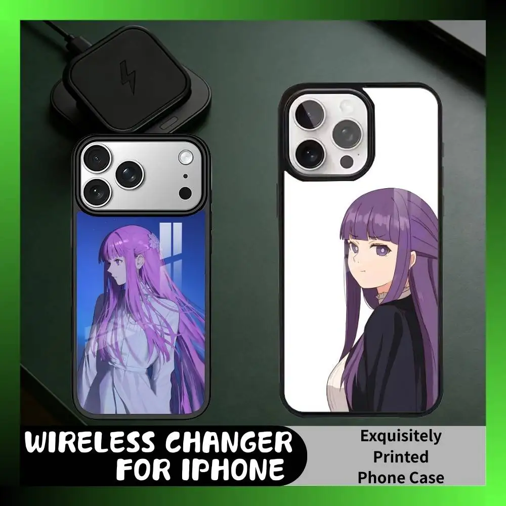

Half-Sky Mage The F-Fern Phone Case For iPhone17,16,15,14,13 Plus,Pro Max Magnetic For Magsafe Wireless Charging