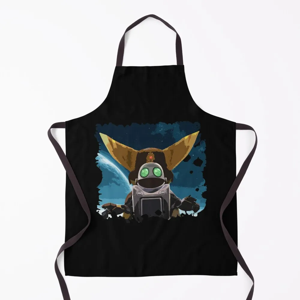 

Ratchet Clank - A new adventure Perfect Gift|Ratchet clank Apron Dress Household Items Kitchen waiter Kitchen Apron