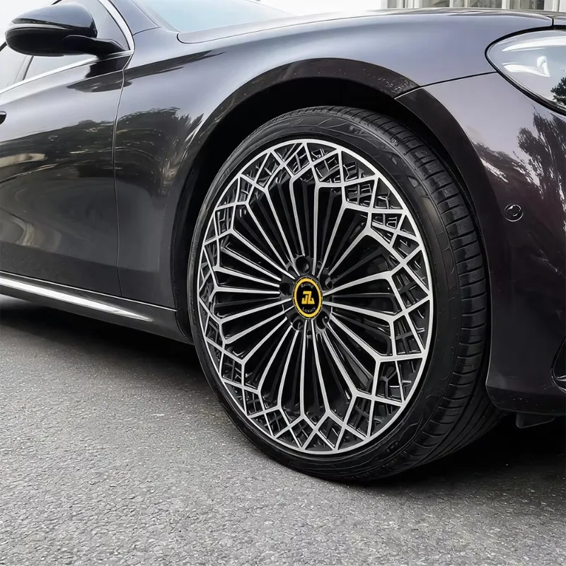 Star Shape Milling Single-Piece Forged Wheel 20 21 22 24 Inch for Passenger Car Wheels Tires AXH70 GRX130 GRS200 GUN125 VJA300