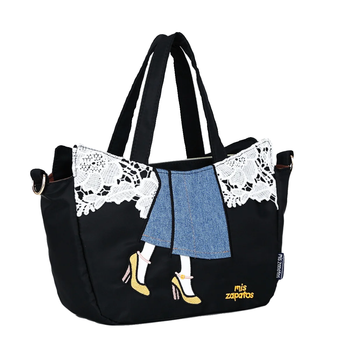 

Mis Zapatos Nylon Crossbody oulder Bag Large Capaci Commuter Women's Underarm Bag Casual Sle Medium Size Leisure Scene