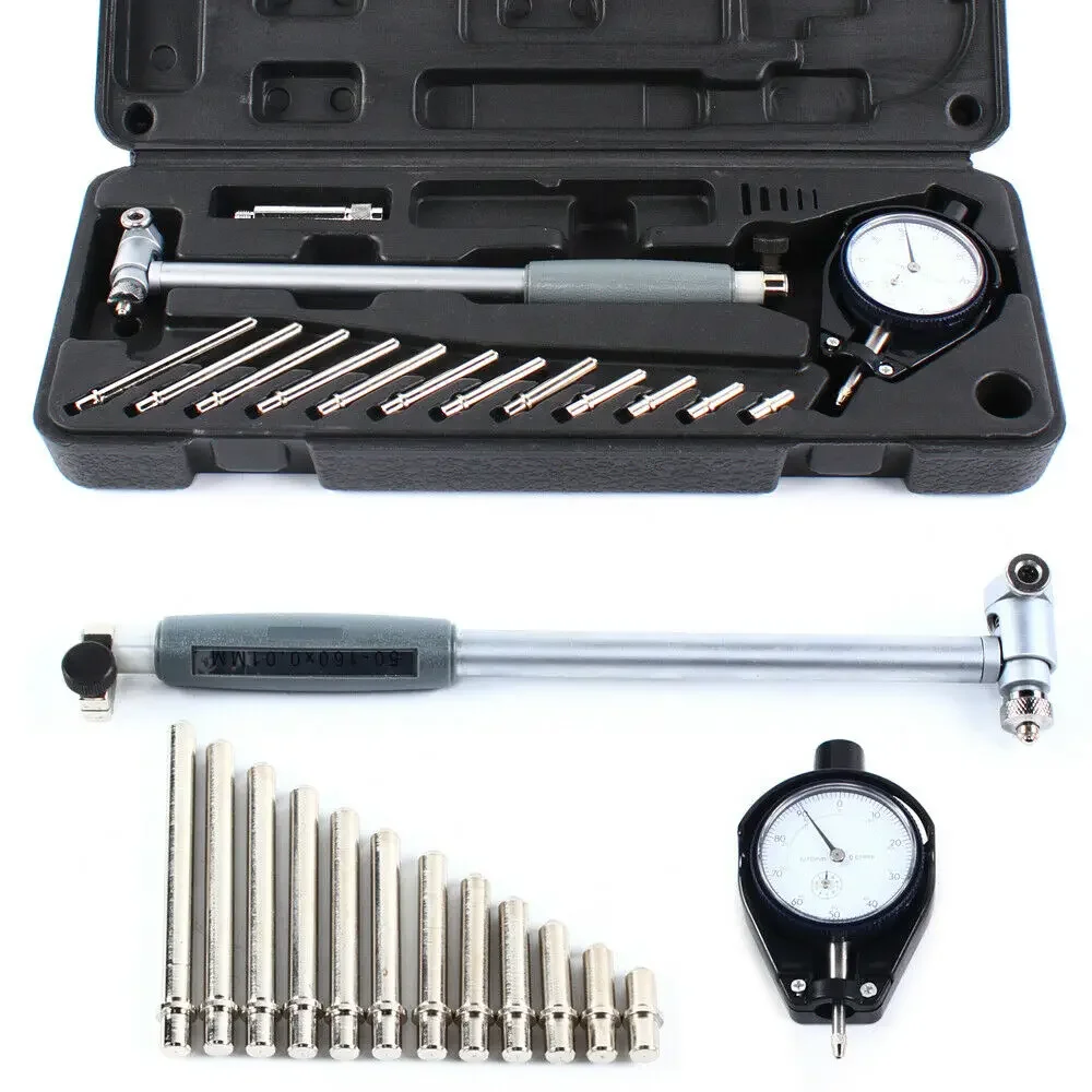 

Циферблатный диаметр 50-160 мм, индикатор отверстия, измерительный манометр цилиндра двигателя, набор инструментов