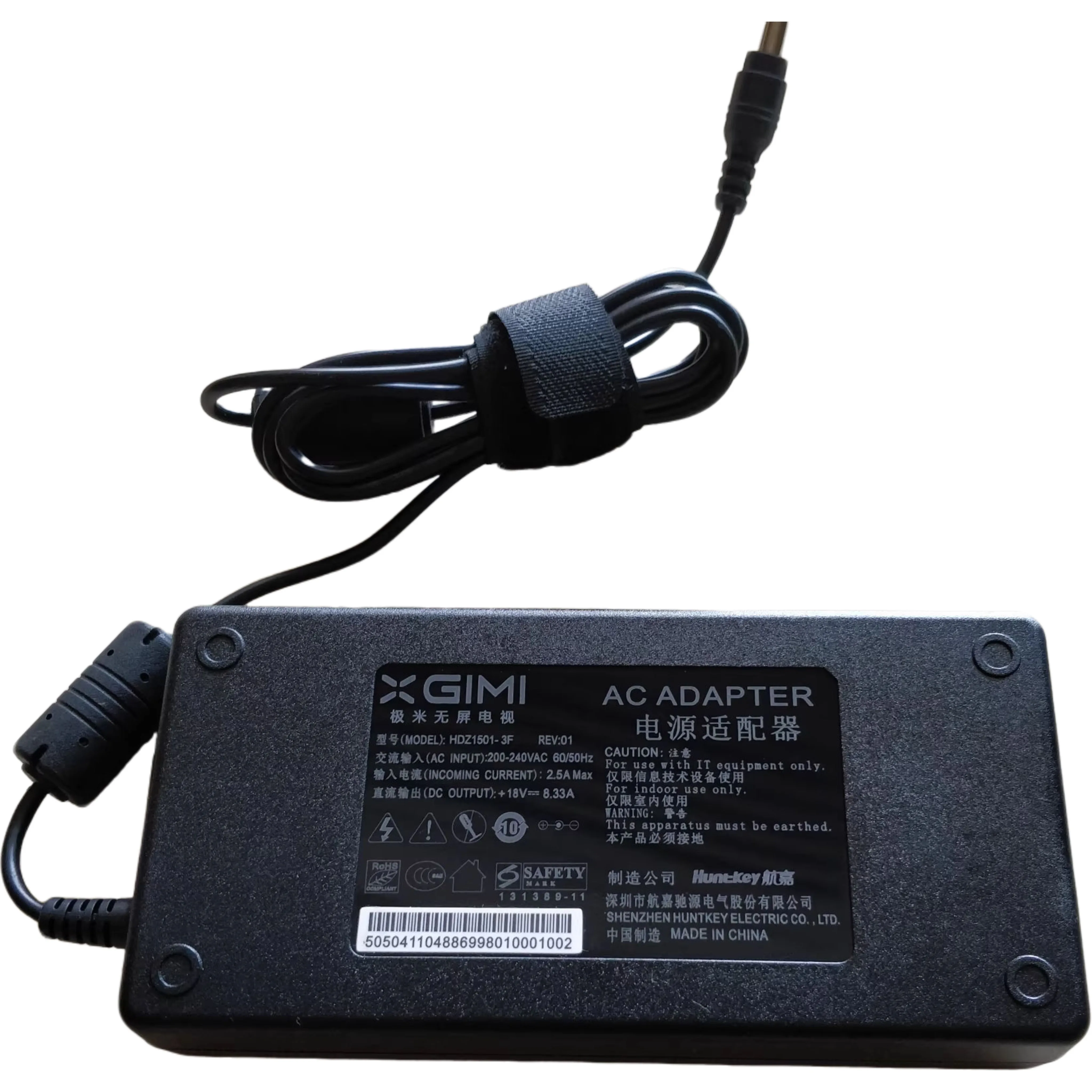 

Genuine 18V 8.33A 150W AC Power Adapter Charger HDZ1501-3F For XGIMI Harman Kardon H2 Projector Power Supply Original