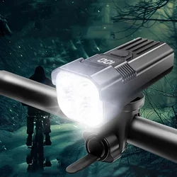 7000Lm Bicycle Light Bike front Rechargeable USB Bike Light Torch Cycling Headlamp Bicycle lamp Built in 18650 Battery