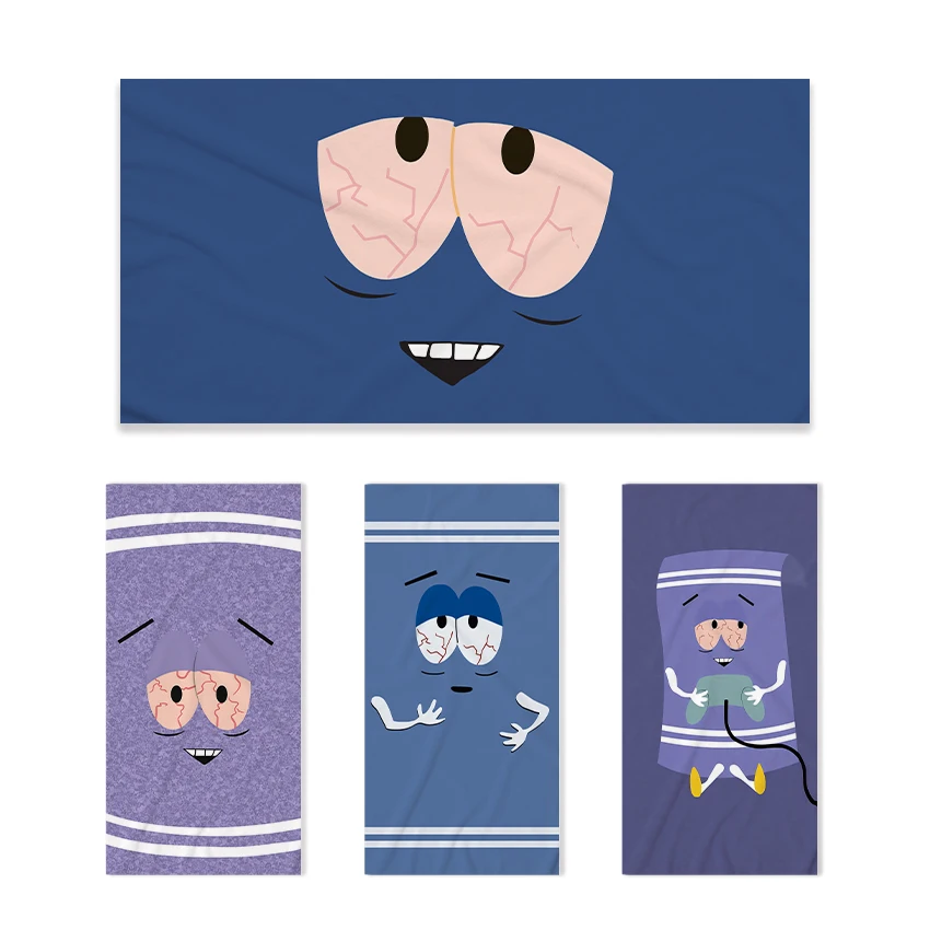 75x150cm Beach Towel Funny K-Kawaiis Printed One Piece Anime Bath Towel 75x150cm Bathroom Shower Washcloth Home Decor