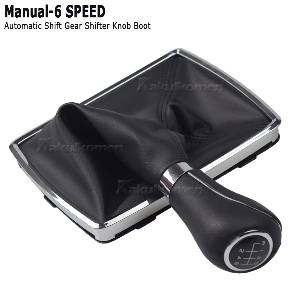 Autoteile 6-Gang-Schalthebelknauf mit PU-Ledermanschette für Mercedes Benz W204 C204 C63 C300 C250 W207 A207 W212 2008-2014 – Detail 22
