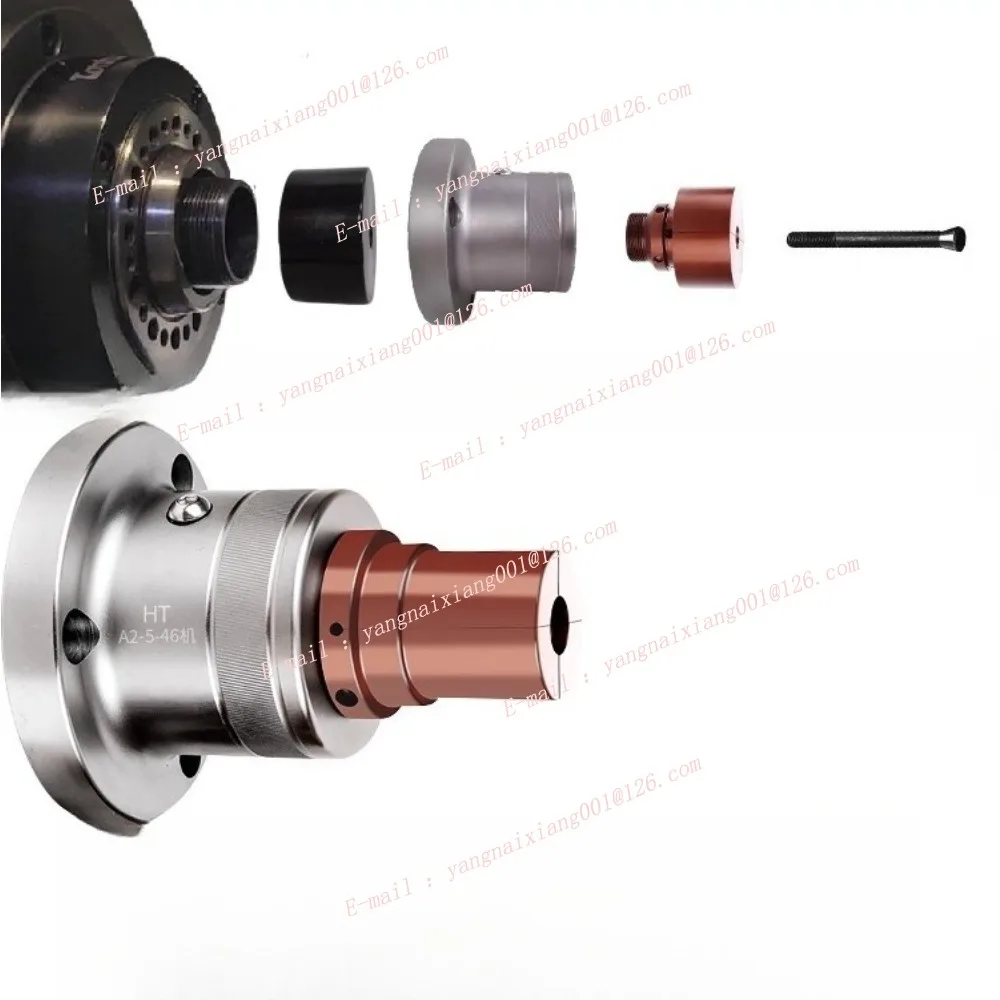 

0640, токарный станок с ЧПУ, станок, задний патрон, зажим сиденья цилиндра A2-4/A2-6/A2-5, аксессуары для шпинделя