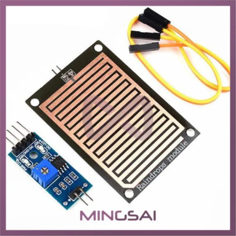 Snow Raindrops Detection Sensor Module Rain Weather Module Humidity For Arduino Relay Control Module Rain water sensor module