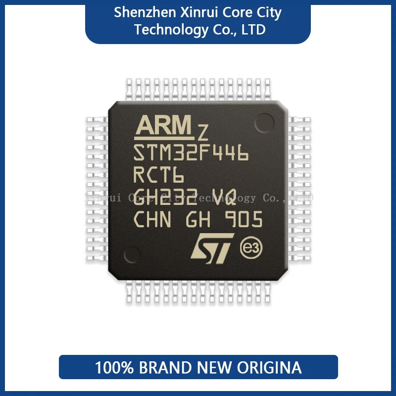 100% IC MCU STM32F446RCT6 STM32F446 STM32F Microcontroller Module Chips,Original Stock