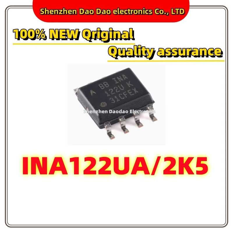 INA122UA/2K5 INA122UA INA122 122U K SOIC-8 Instrument amplifier chip IC new original