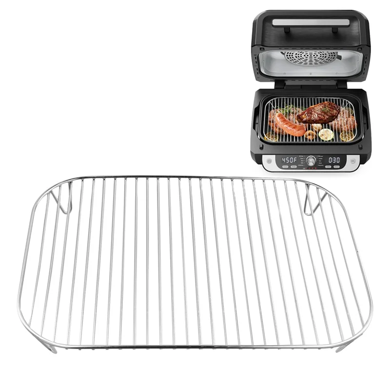 

TKOH-Cooking Grate For Ninja Woodfire,Grill Hot Air Fryer Grill Grate, Stainless Steel Fryer Grill, Air Fryer Accessories