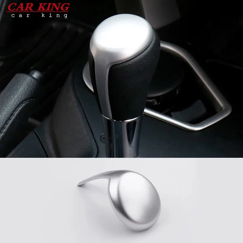 

ABS Matte/Carbon fiber Car styling Accessories Car gear trim cover 1PCS For toyota corolla 2013 2014 2015 2016 2017 2018 E170