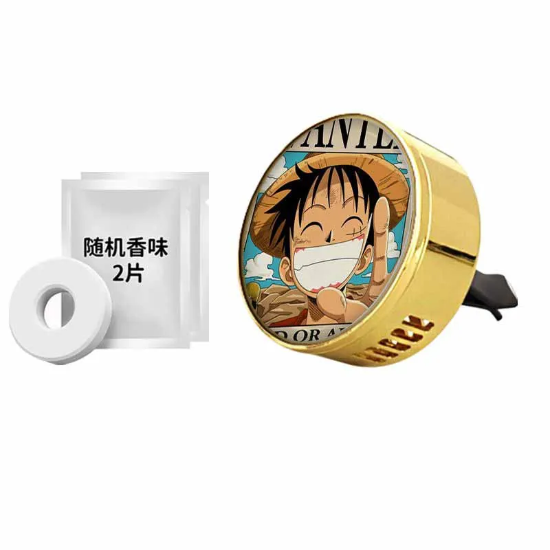 

One Piece Aromatherapy Car Air Conditioning Port Aromatherapy Ornament Cartoon Monkey D. Luffy Car Aromatherapy Festival Gift