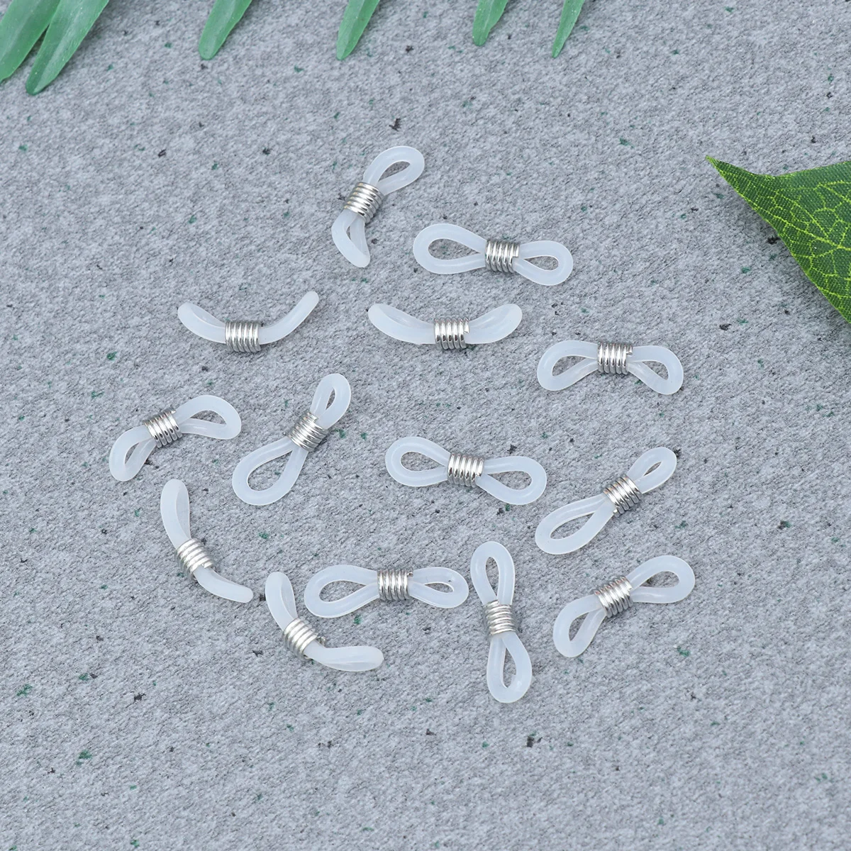 

100 Pcs Chain Ends Adjustable Glasses Anti-slip Ring Eyeglasses Holder Necklace Miss