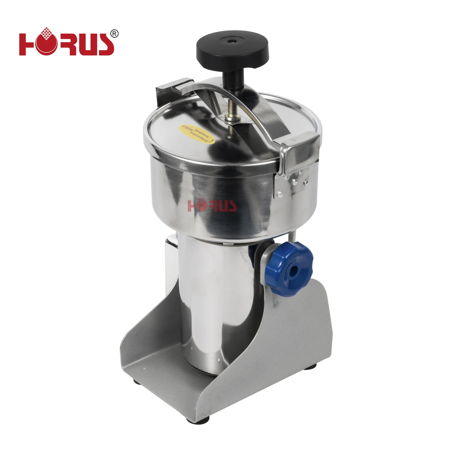500g Grain Mill Food Grade Stainless Steel Spice Grinder 2000W High-speed Commercial Flour Mill Dry Cereals Pulverizer Makes