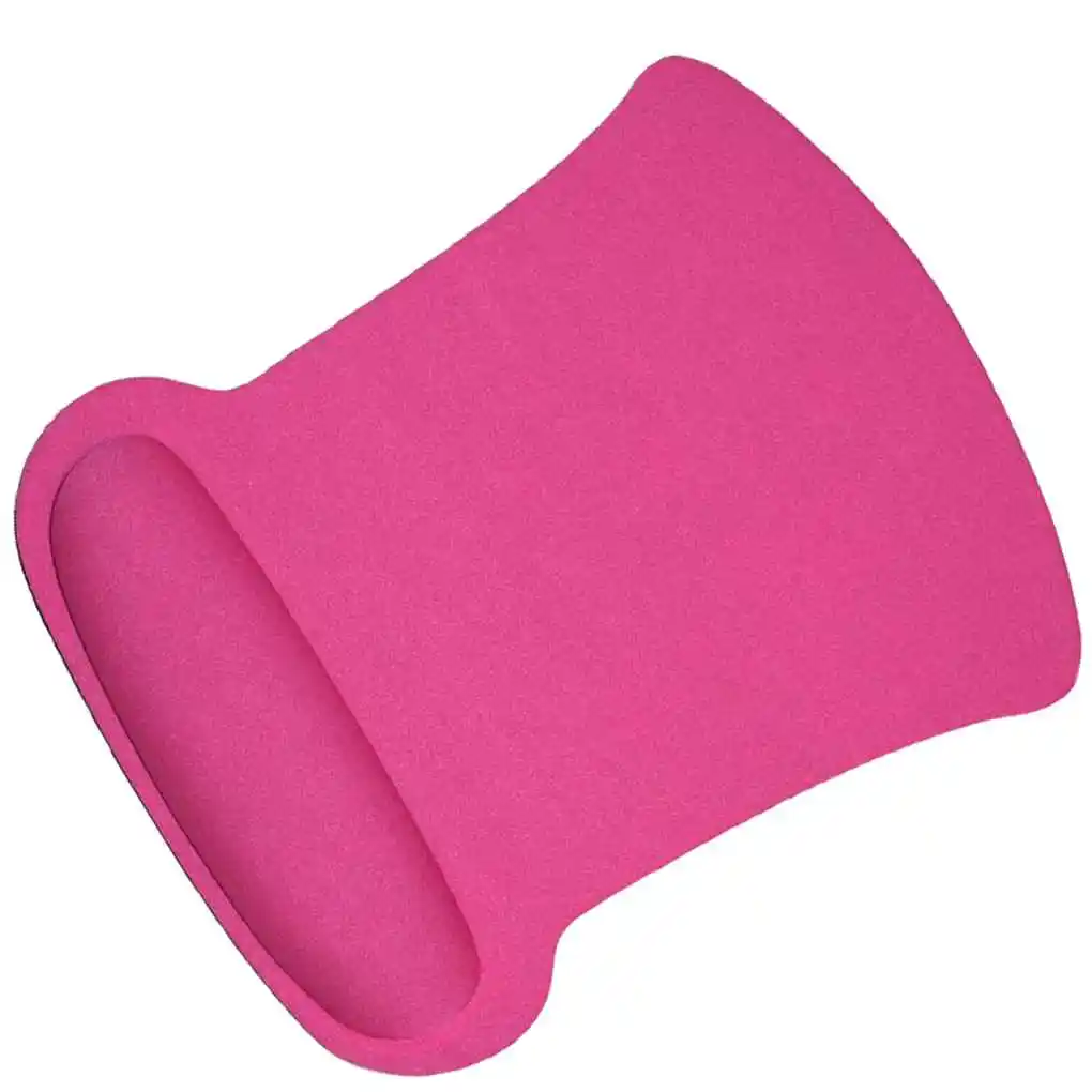 Soft Solid Color Wrist Protective Fabric EVA Bottom Gaming Mouse Pad Colorful Mat Non Slip Gift