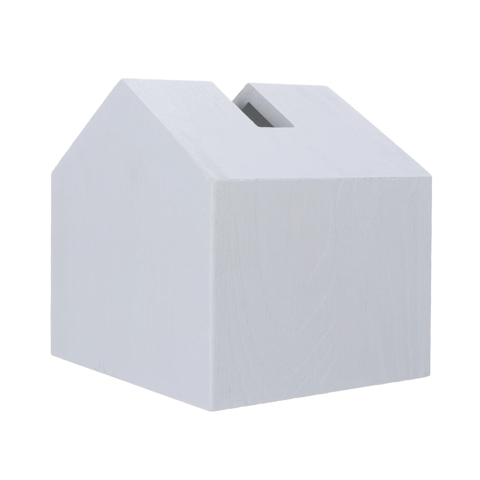 

Wooden Case Wooden Tissue Home Supplies Case House Shape Home Office House Shape Tissue Box Desktop Bathroom Storage