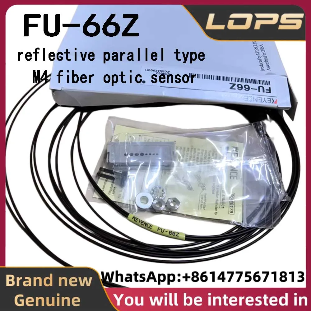 Brand new genuine FU-66Z reflective parallel type M4 fiber optic sensor in stock