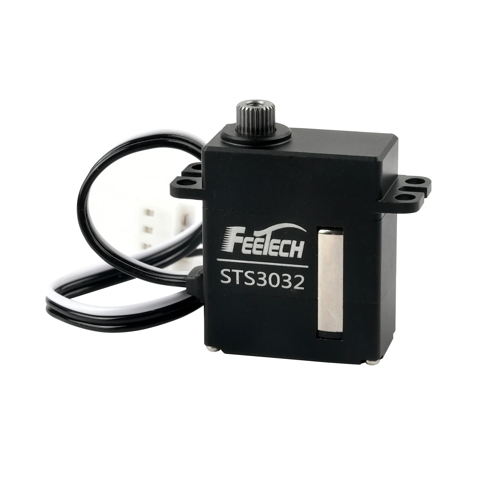 Feetech ST-3032 6V 4.5KG Moteur sans noyau à engrenages métalliques Servo 360 °   Encodeur magnétique TTL Bus série pour modèle de Robot RC servos numériques