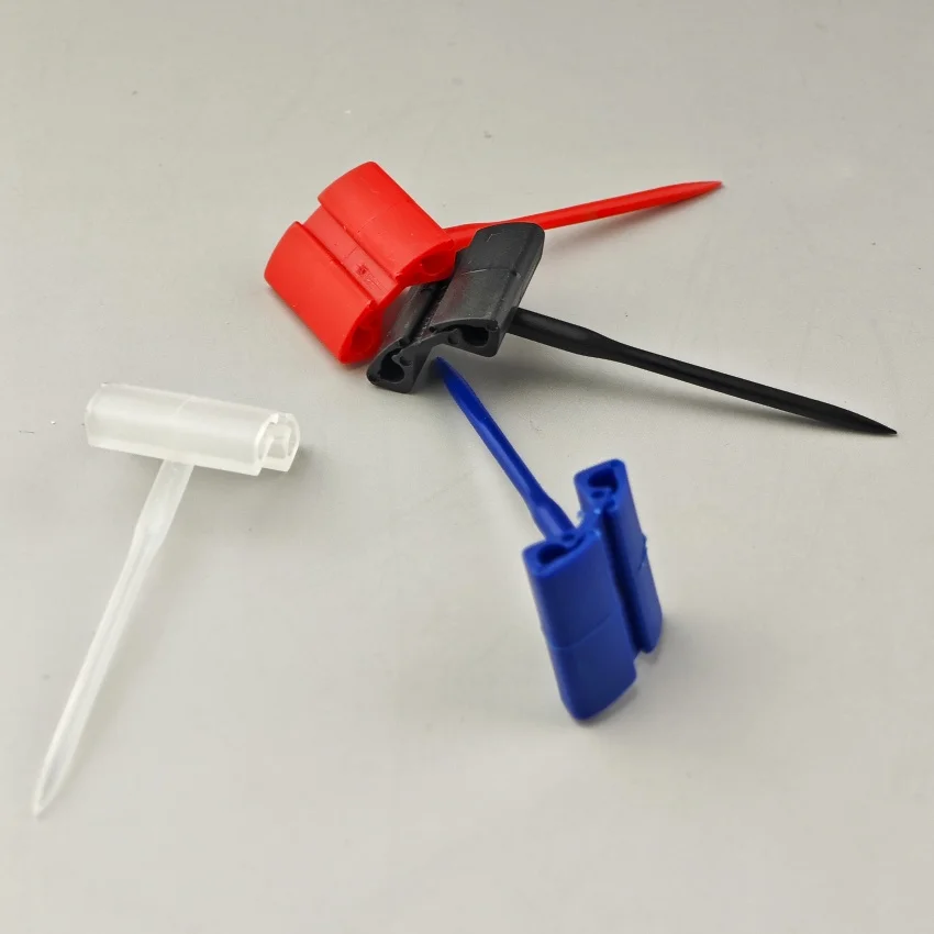 POP Paper Card Insert Display Holder Clip Advertising Retal Store Promotion Needle Pin Type 50pcs