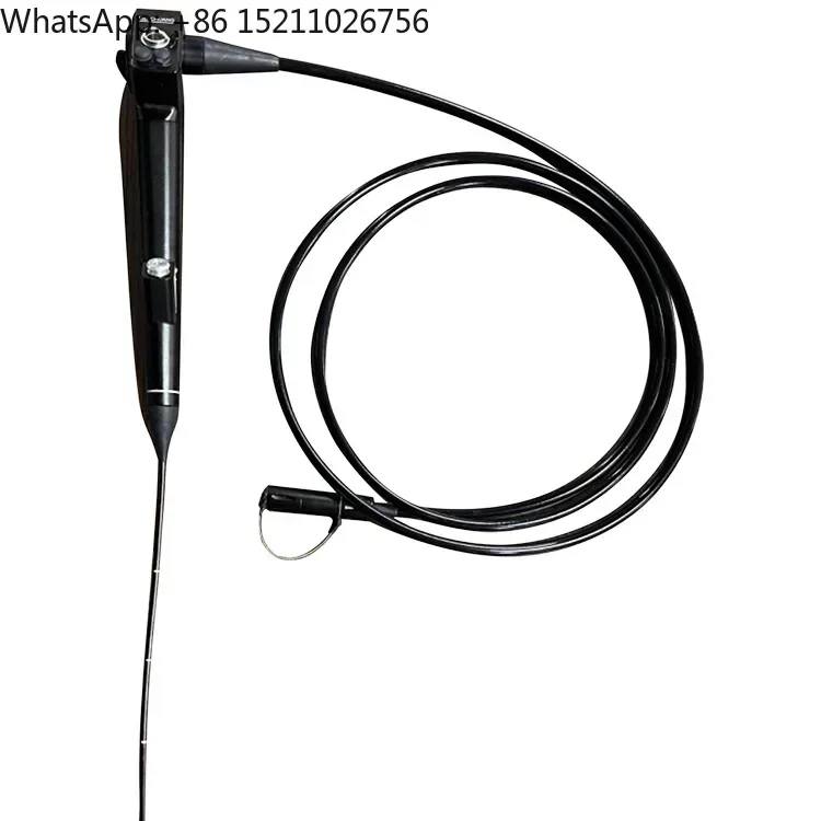 Waterproof electronic auto focus and white balance video nasopharyngolarygnoscope flexible laryngoscope 3.2/4.2/5.3mm