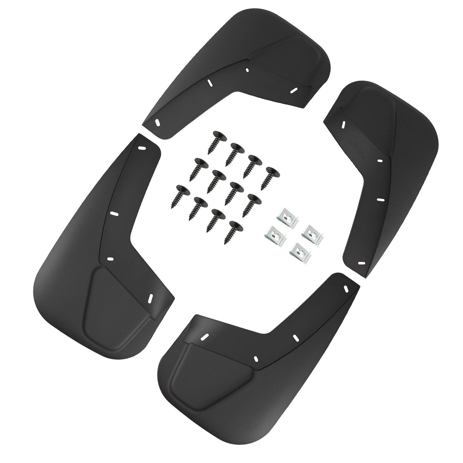 

Mud Flaps Splash Guards for Chevrolet Tahoe GMC Yukon Cadillac Escalade 2007-14