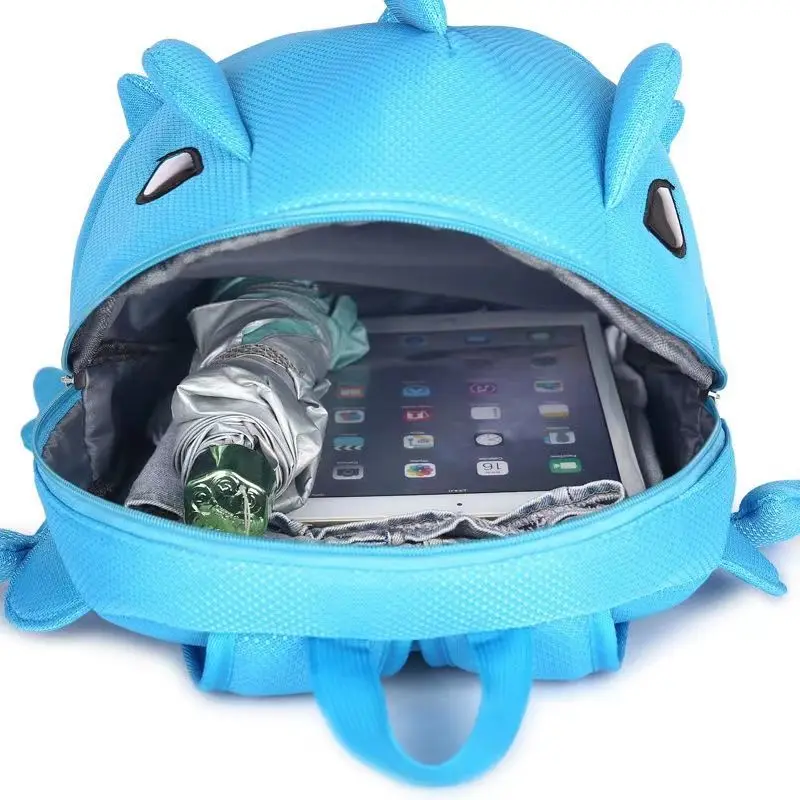 Cartoon Creative Funny Dinosaur Monster Doll Travel Casual Backpack