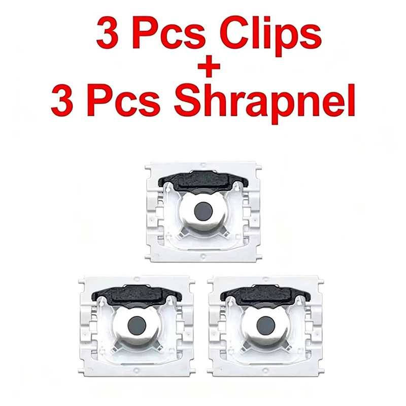 3Pcs New A1706 A1707 A1708 A1534(2017) Letter keys Keycaps Hinges White Butterfly Clips Shrapnel For Macbook Pro 12