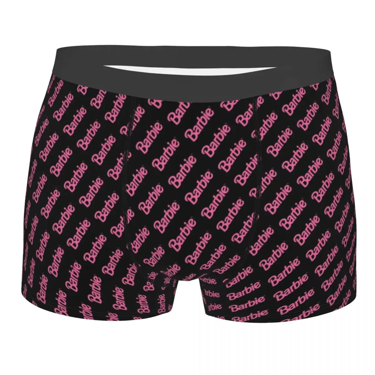 Customized Fashion Barbie Pattern Boxers Shorts Panties Male Underpants Comfortable Briefs Underwear