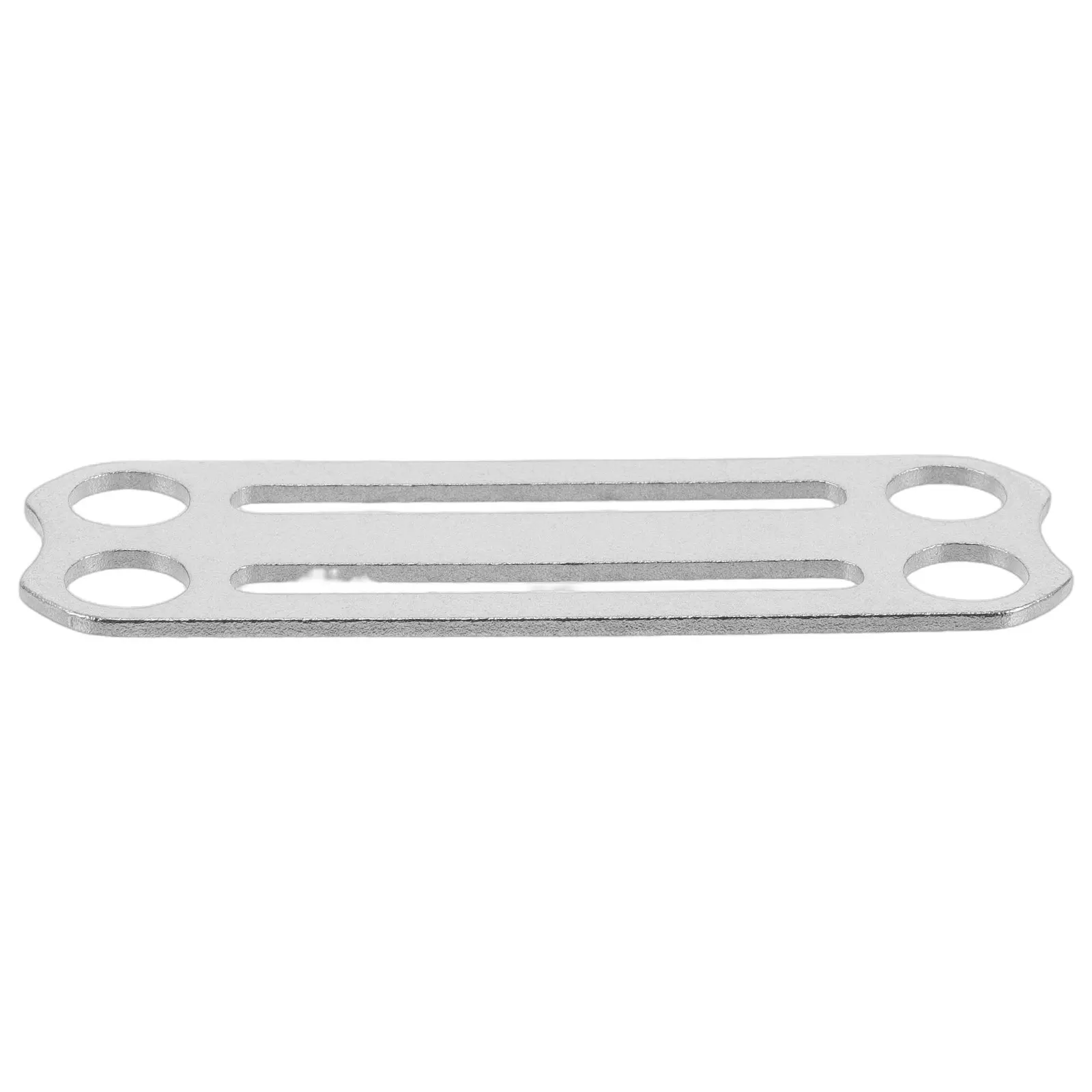 Diving Stainless Steel Fixed Buckle 4-Hole Rectangle Side Buckle Metal Clip for Scuba Diving Equipment and Gear