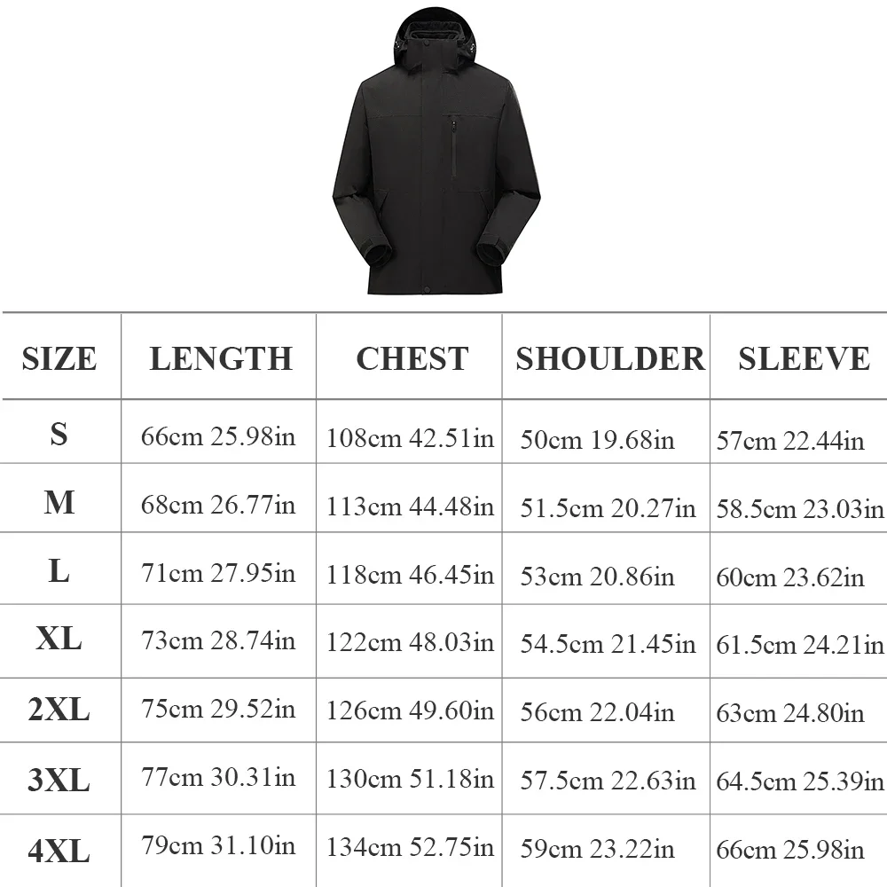 OhSunny Camping Hiking Jacket for Women Men Autumn Winter Soft Shell Outdoor Warm Fleece Detachable Liner Windproof Waterproof