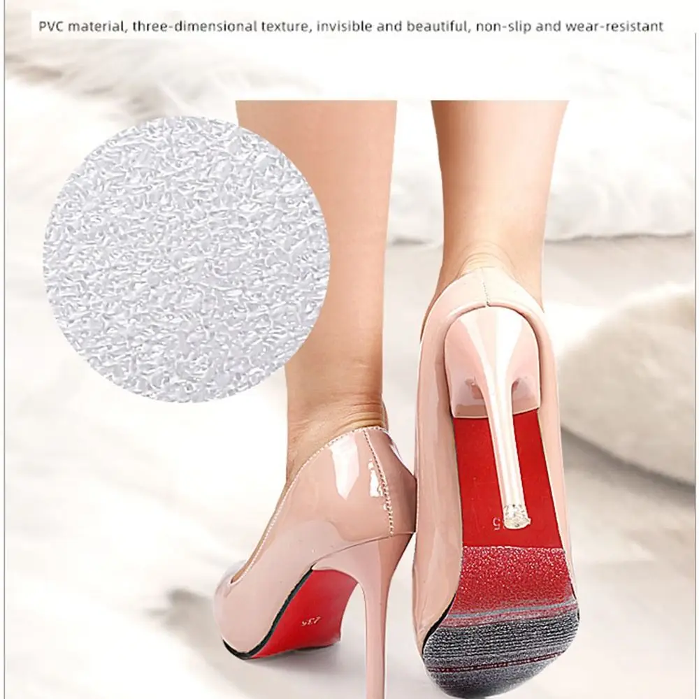 Bottom Sheet High Heel Sole Protective Film Non Slip Sticker Anti-Slip Soles Forefoot Outsoles Pad Soles Protector Stickers