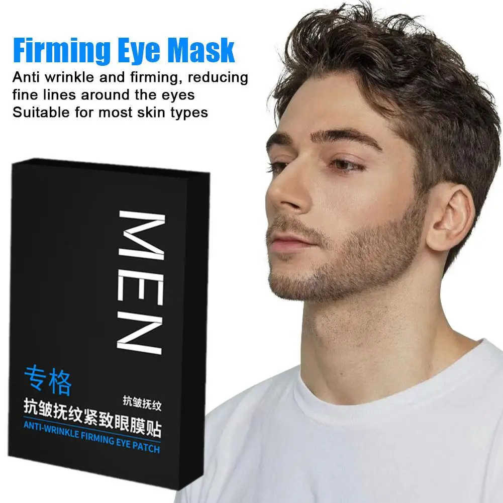 Masque autocollant pour les yeux pour hommes et femmes, lot de 5 paires, anti déformables, pour les soins de la peau