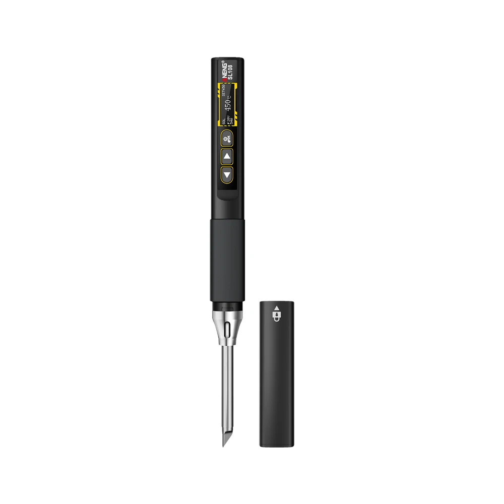 ANENG SL108 96W slimme soldeerbout, PD/QC snelle verwarming, instelbare temperatuur 200-450 ° C, draagbaar lasstation - afbeelding 2