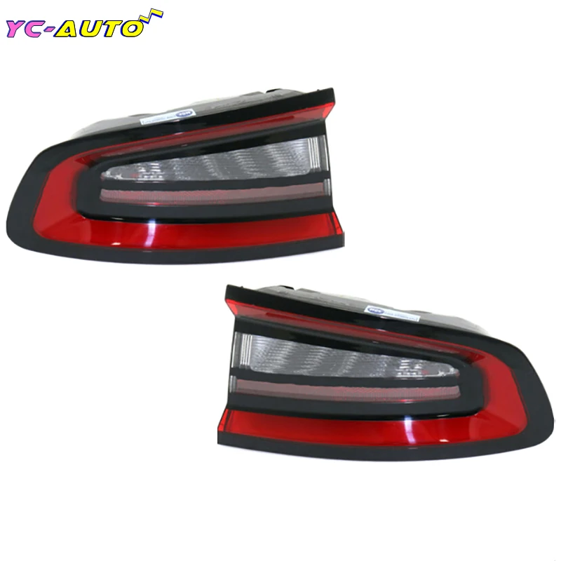 Car Led Rear Tail Light For Dodge Charger 2015 2016 68213145AB 68213144AB Rear Turn Signal Light Stop Brake Fog Lamp